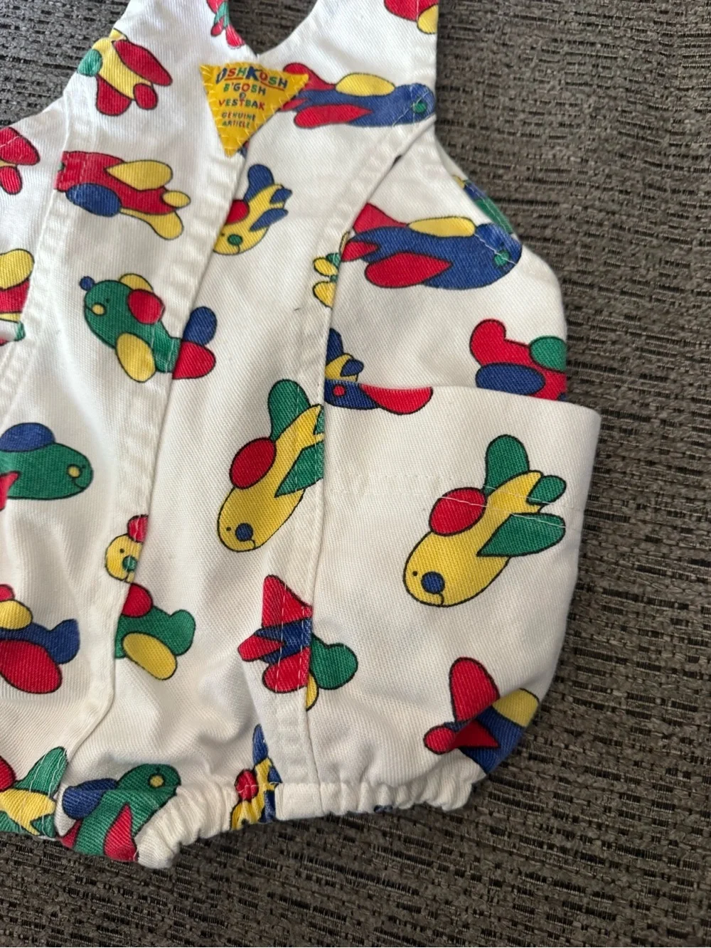 Vintage OshKosh B’ Gosh Baby Shortalls